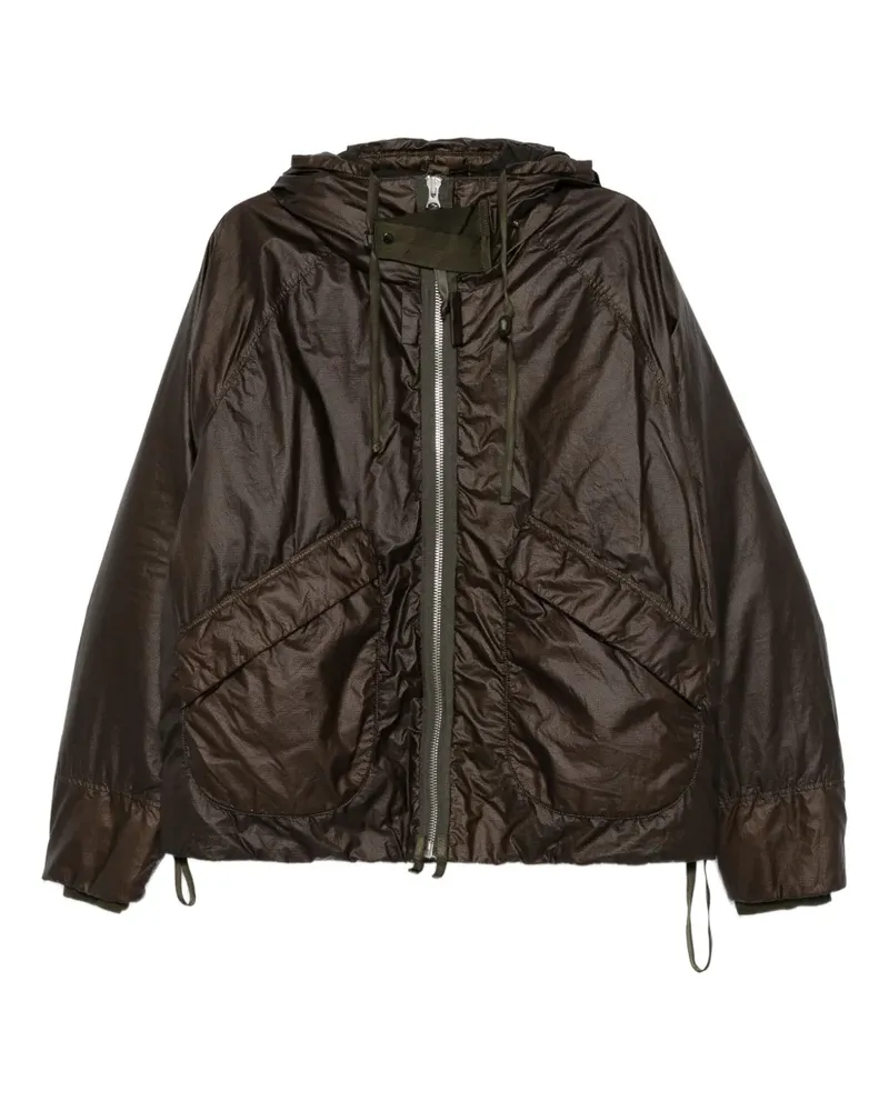 C.P. Company Kapuzenjacke mit Kordelzug - Grün Grün