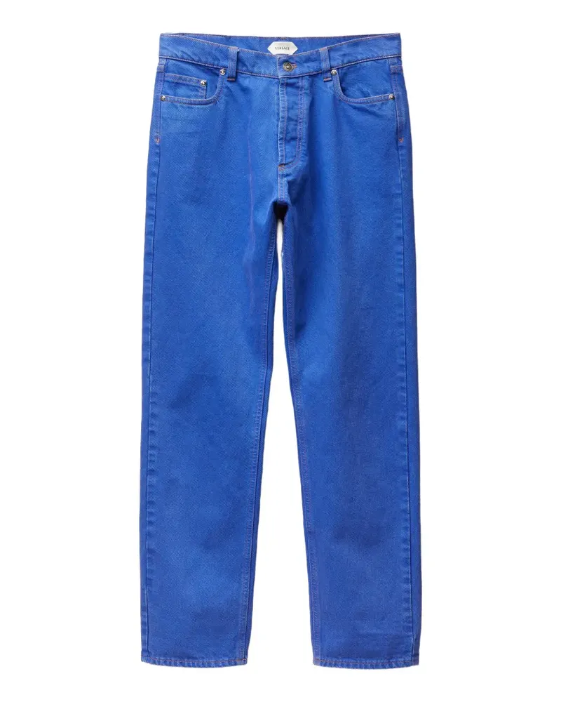 Versace Jeans mit Medusa-Kopf-Schild - Blau Blau