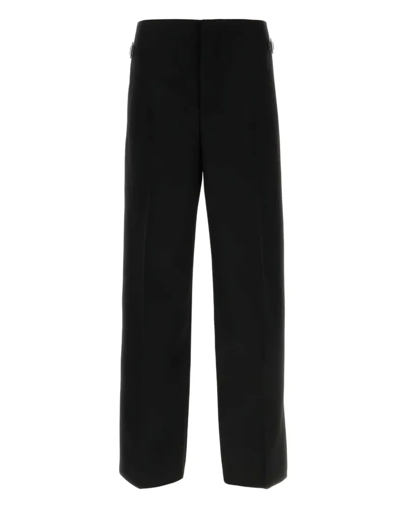 Alexander McQueen Hose mit Schnallendetail - Schwarz Schwarz