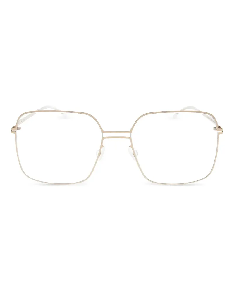 Mykita Brille mit eckigem Gestell - Gold Gold