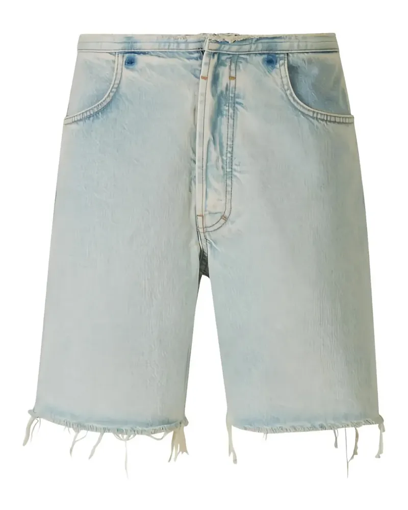 Givenchy cutted denim shorts - Blau Blau