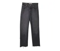 cotton jeans - Grau
