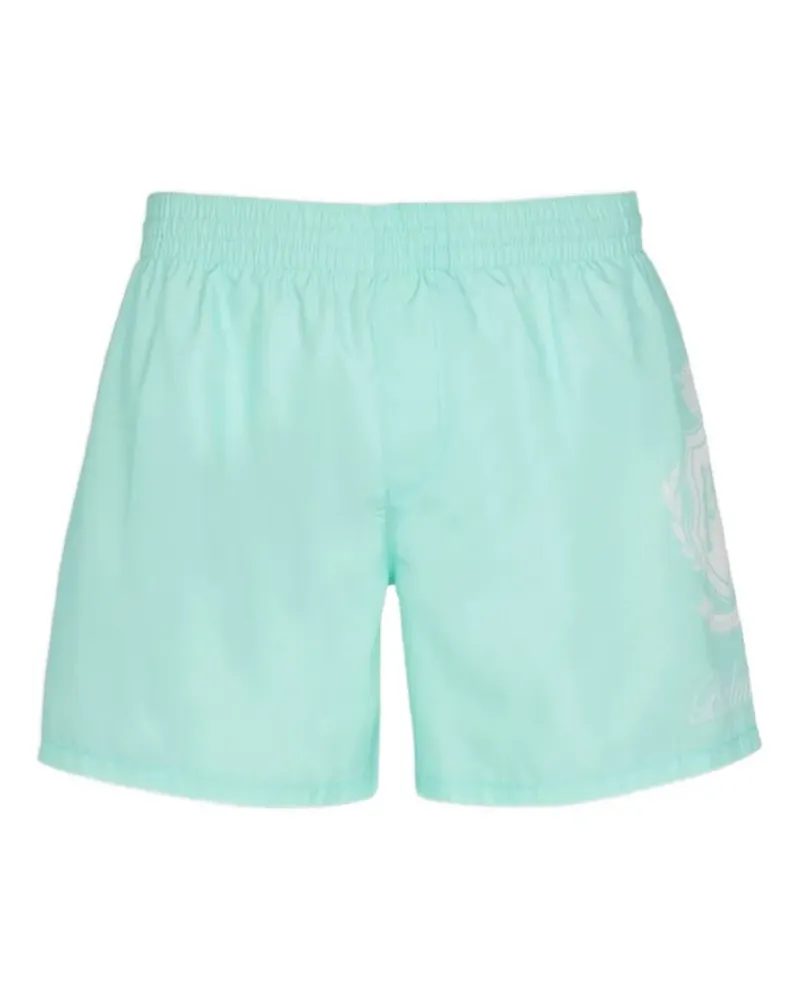 Balmain Badeshorts mit Logo - Blau Blau