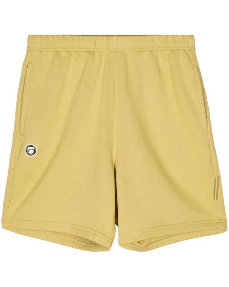 BAPE Joggingshorts mit Milo-Patch - Gelb Gelb
