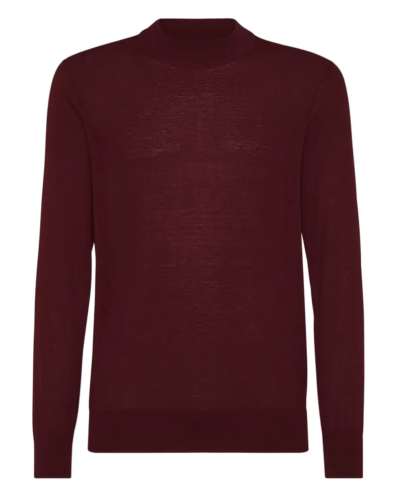 Brunello Cucinelli Leichter Pullover - Rot Rot
