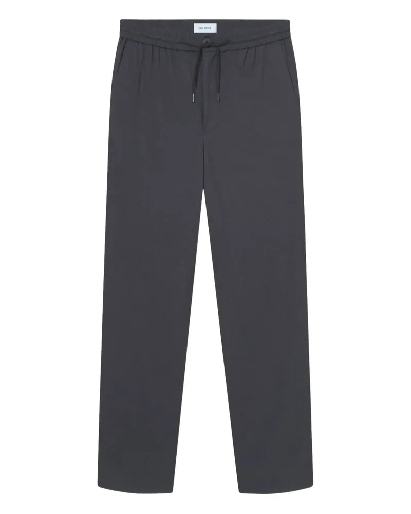 LES DEUX Como Tapered-Hose mit Kordelzug - Grau Grau