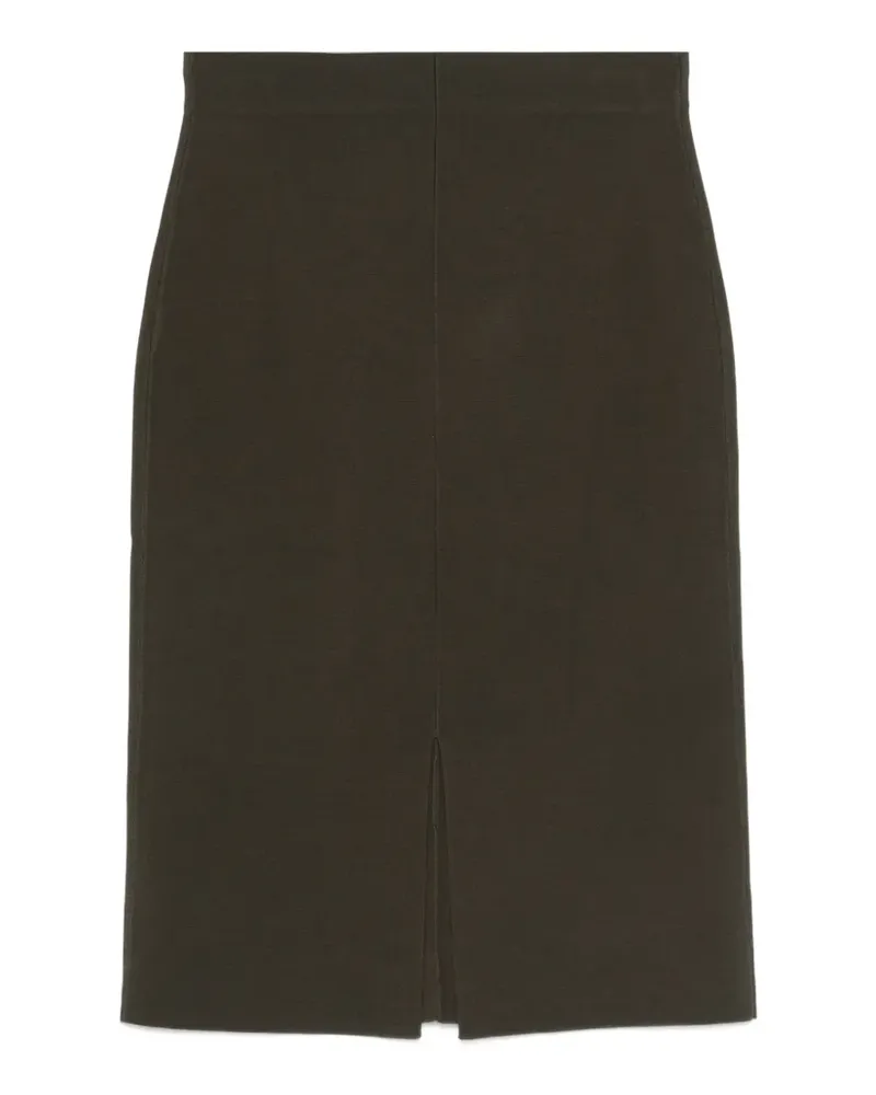 Joseph Safir back-zip midi skirt - Grün Grün