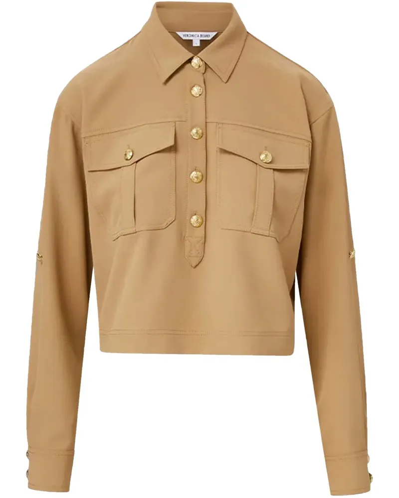 Veronica Beard Colvin Bluse - Braun Braun