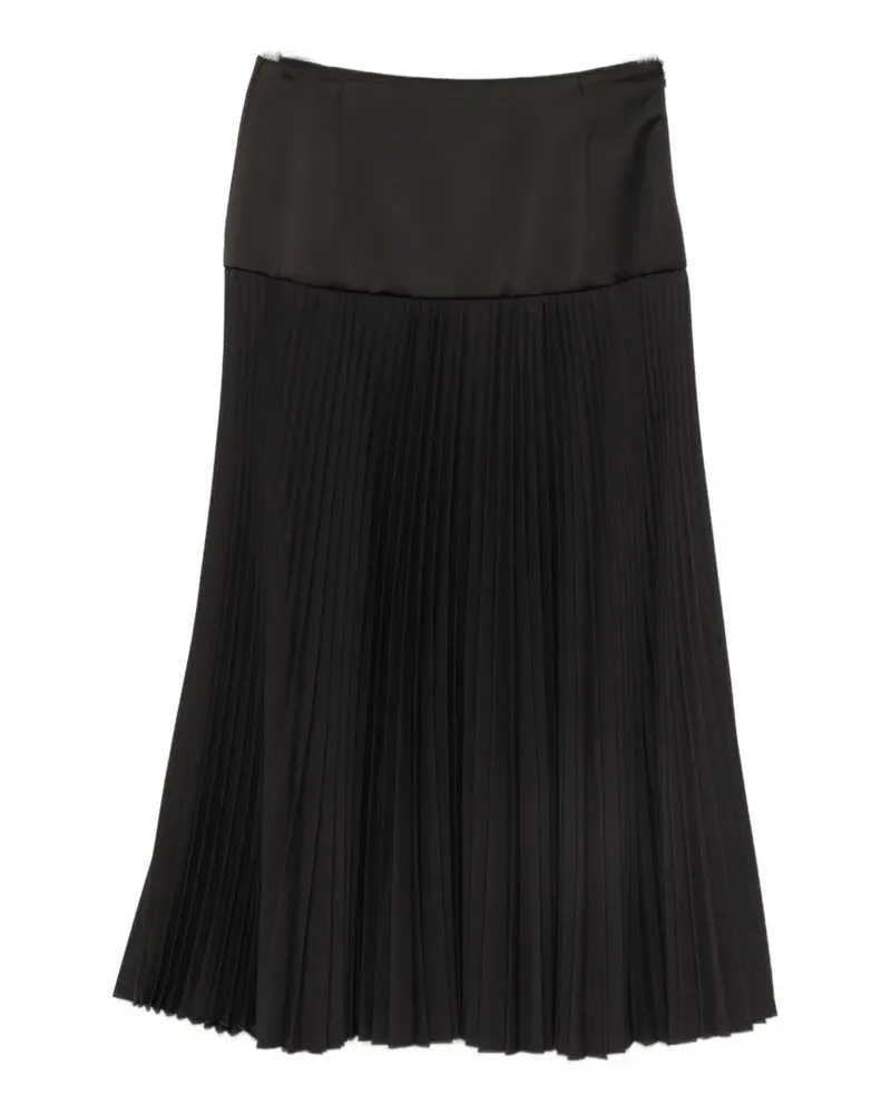 IMPERIAL pleated-panel skirt - Braun Braun