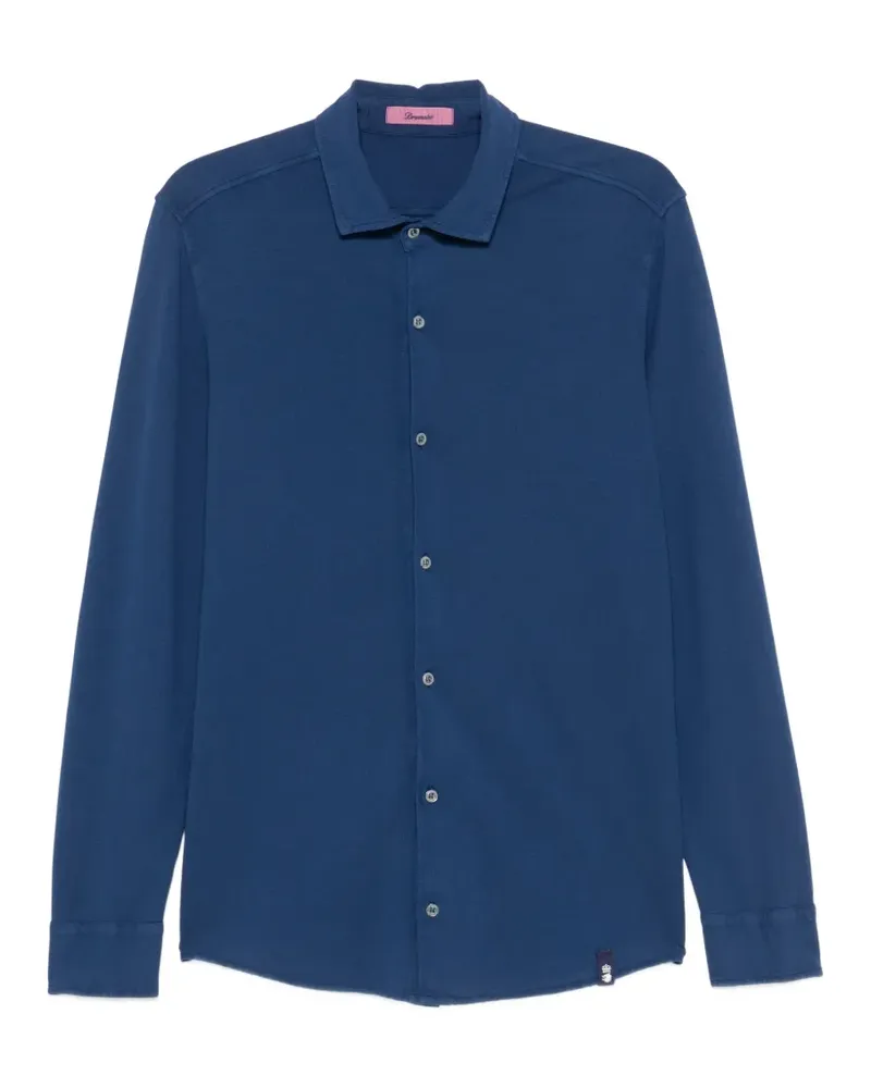 Drumohr  Langärmeliges Hemd - Blau Blau