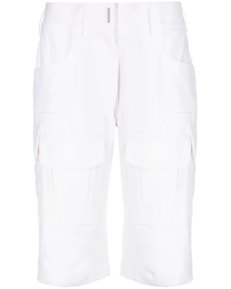 Givenchy Bermudas mit aufgesetzten Taschen - Weiß Weiß