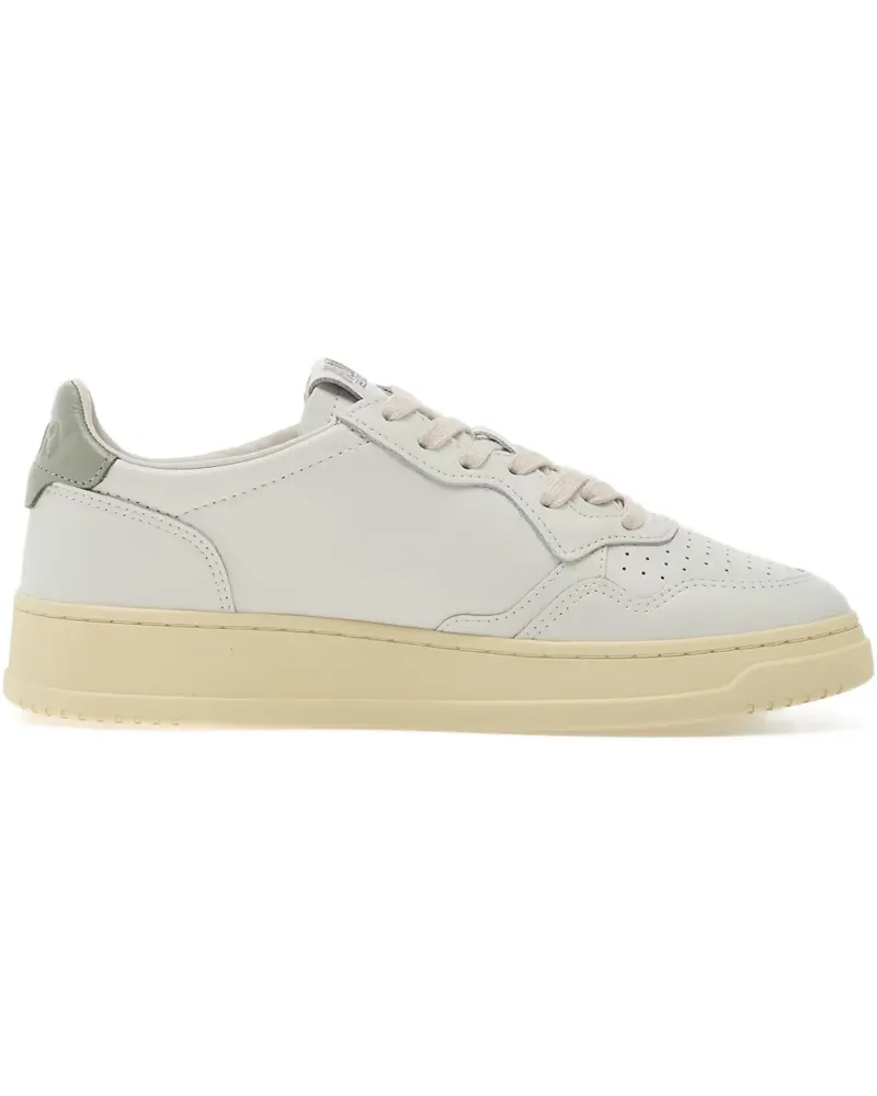 AUTRY Medalist Low leather sneakers - Weiß Weiß