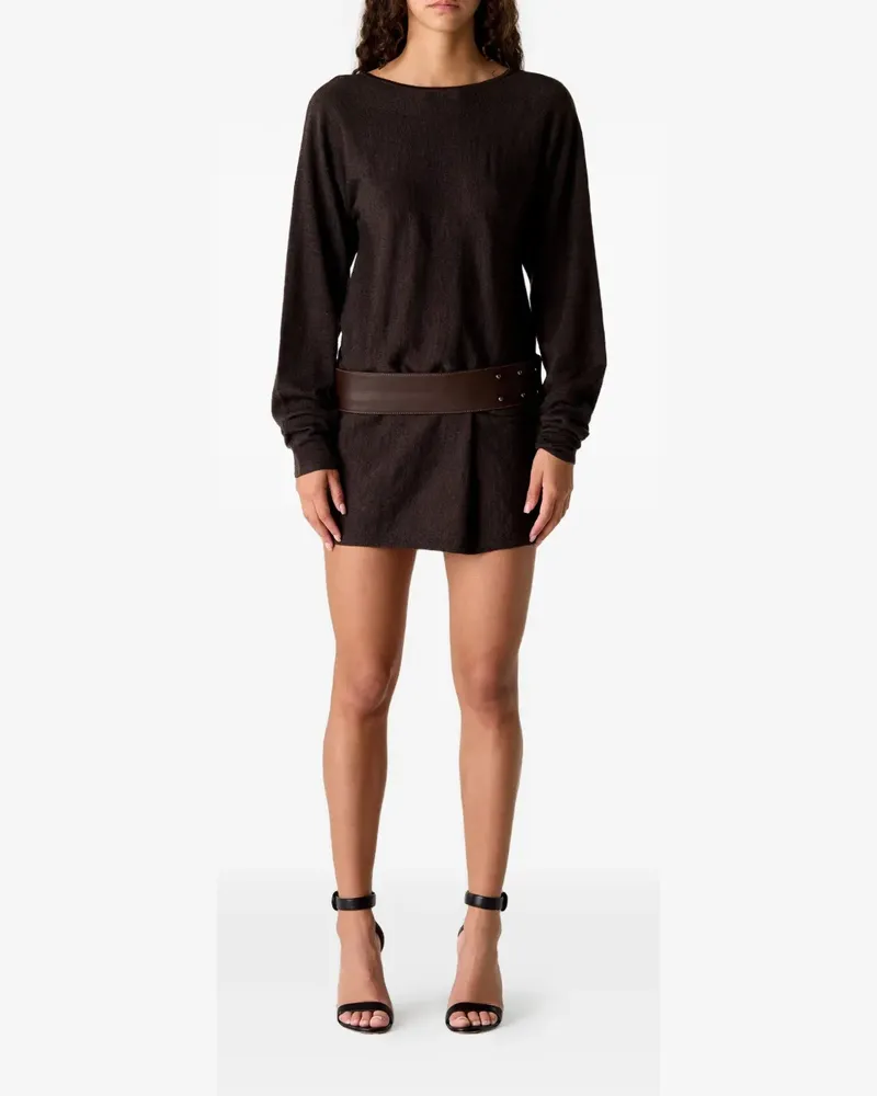 Christopher Esber Magyar backless mini dress - Braun Braun