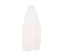 Plissiertes Midikleid - Rosa
