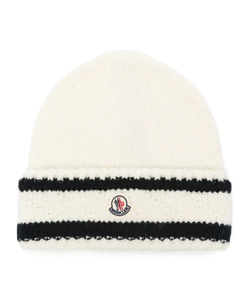 Moncler Klassische Beanie - Nude Nude