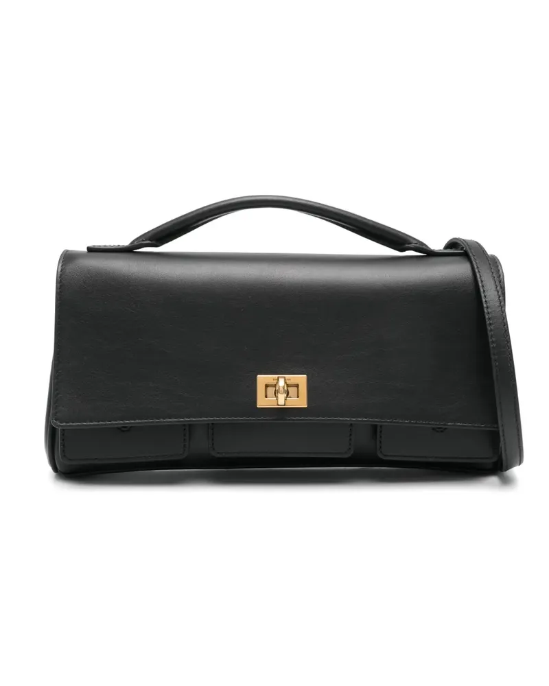 Balenciaga Kleine Bel Air Tote Bag - Schwarz Schwarz