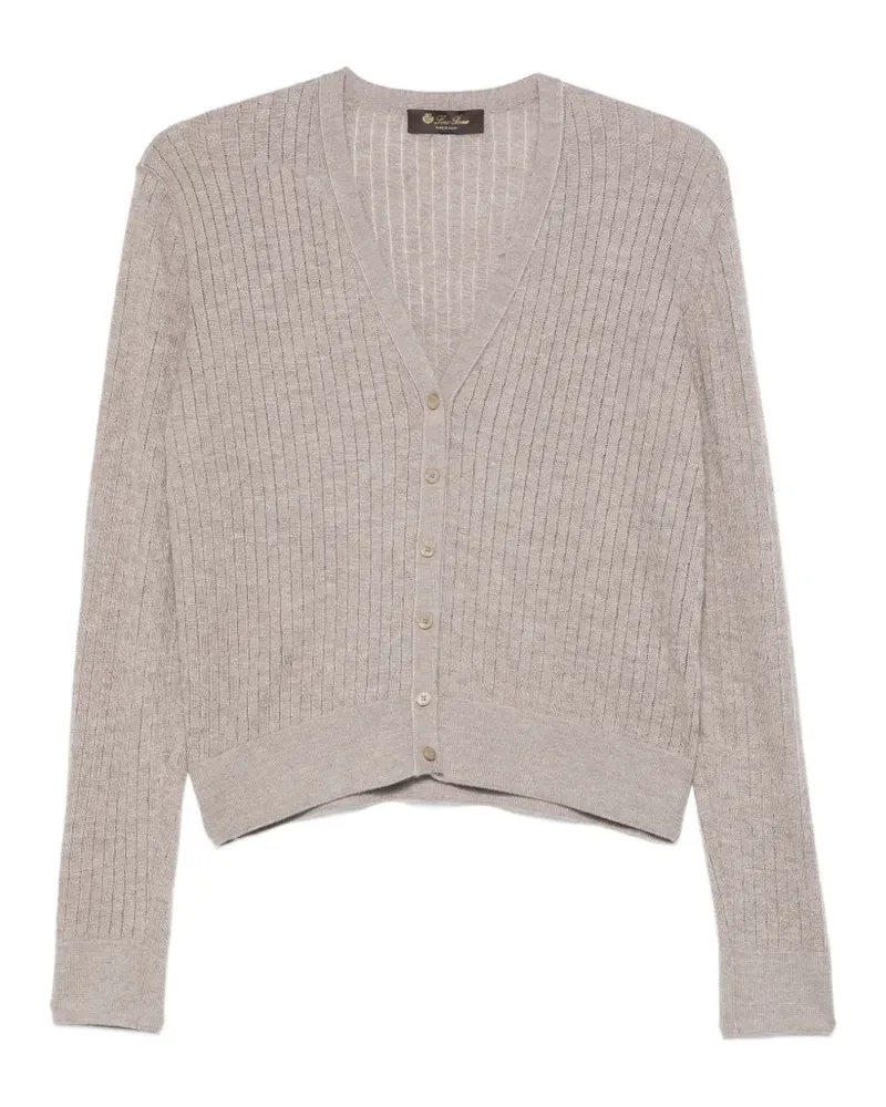 Loro Piana Maple Cardigan - Nude Nude