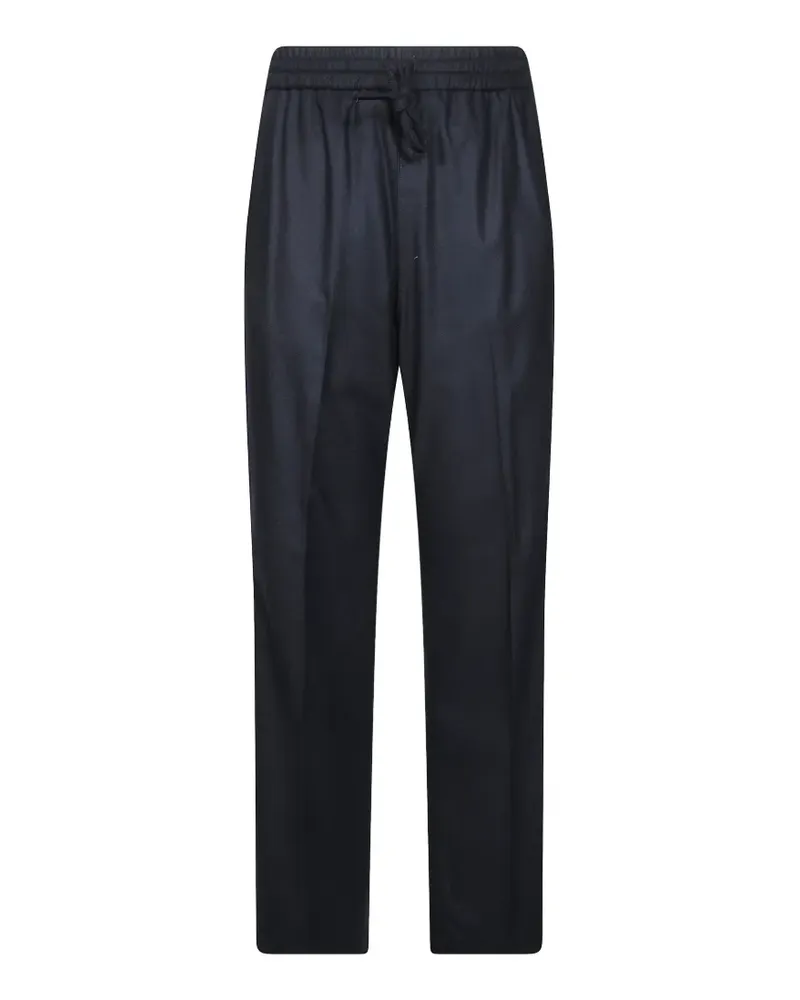 Paolo Pecora Milano drawstring tailored trousers - Blau Blau