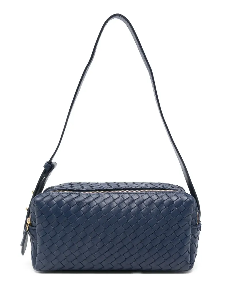 Elleme Gewebte Schultertasche - Blau Blau