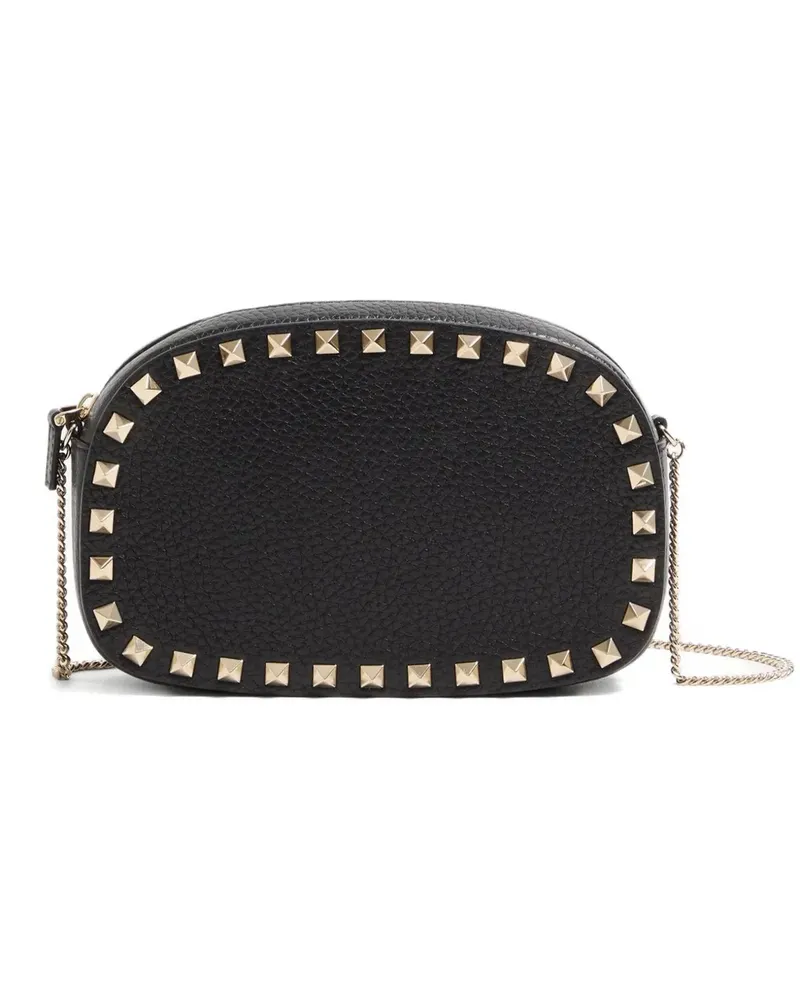 Valentino Garavani Mini 'Rockstud' Umhängetasche - Schwarz Schwarz