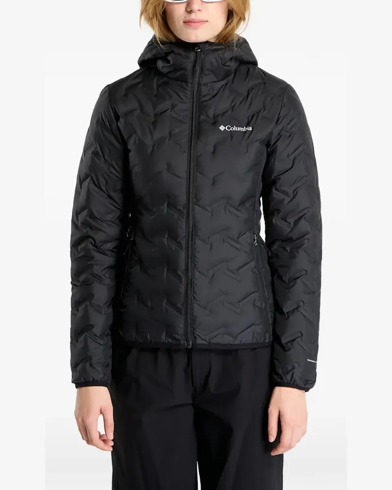 Columbia Sportswear Company Delta Ridge II hooded puffer jacket - Schwarz Schwarz