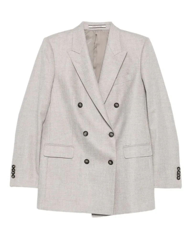 Tagliatore Doppelreihiger Jasmine Blazer - Grau Grau