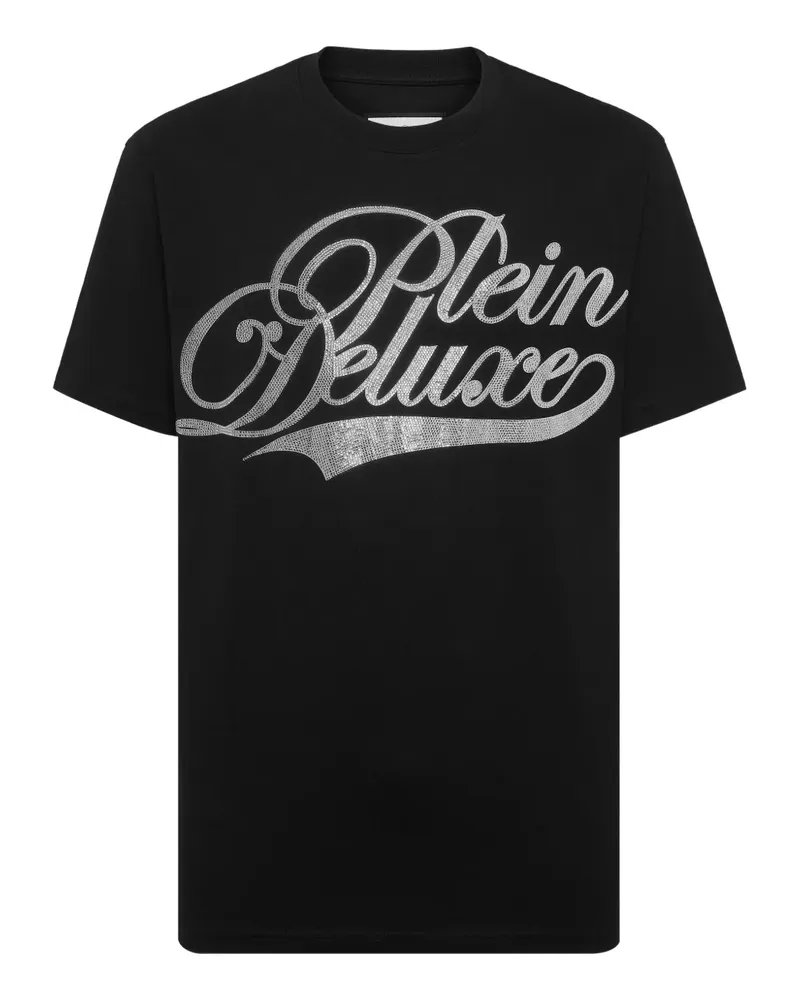 Philipp Plein T-Shirt mit Logo - Schwarz Schwarz