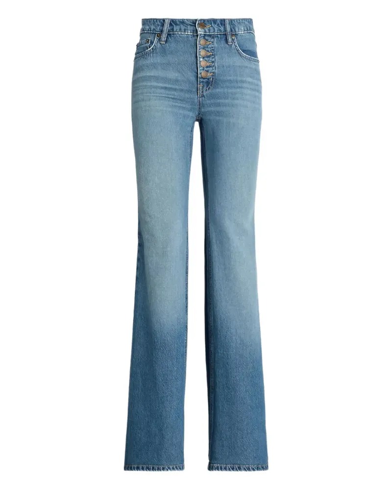 Ralph Lauren Jeans mit Knopfverschluss - Blau Blau