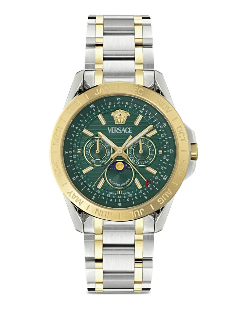 Versace Galaxy Moonphase 44mm watch - Grün Grün