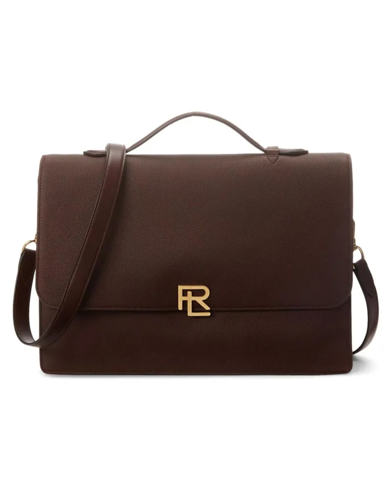 Ralph Lauren Mittelgroße Aktentasche - Braun Braun