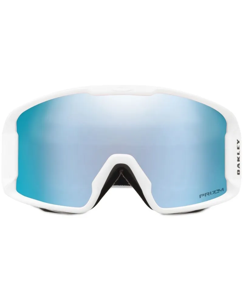 Oakley Line Miner M Skibrille - Weiß Weiß