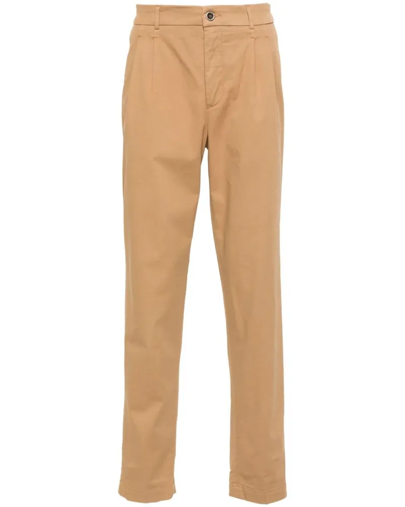 Peserico Klassische Tapered-Chino - Nude Nude