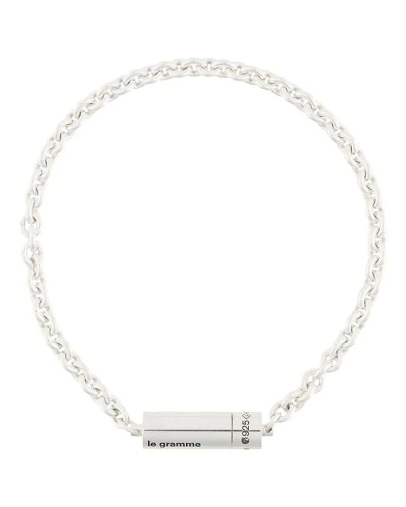 Le Gramme 11g poliertes Ankerkettenarmband - Silber Silber