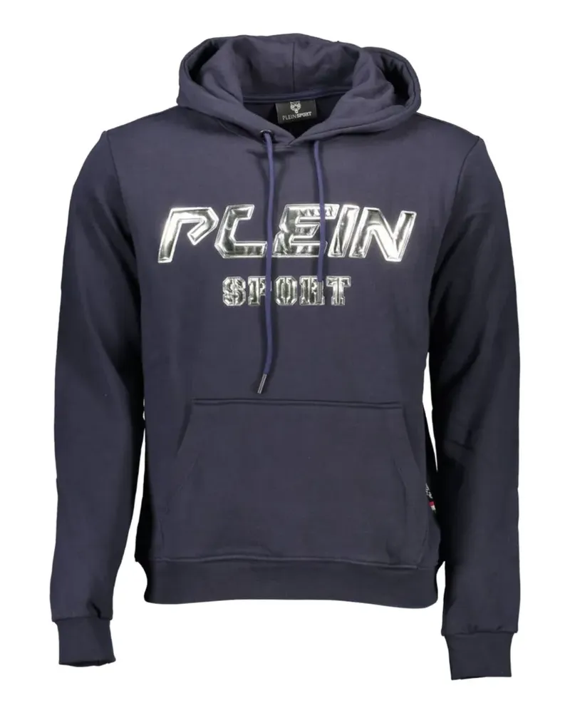 Philipp Plein kangaroo-pocket hoodie - Blau Blau