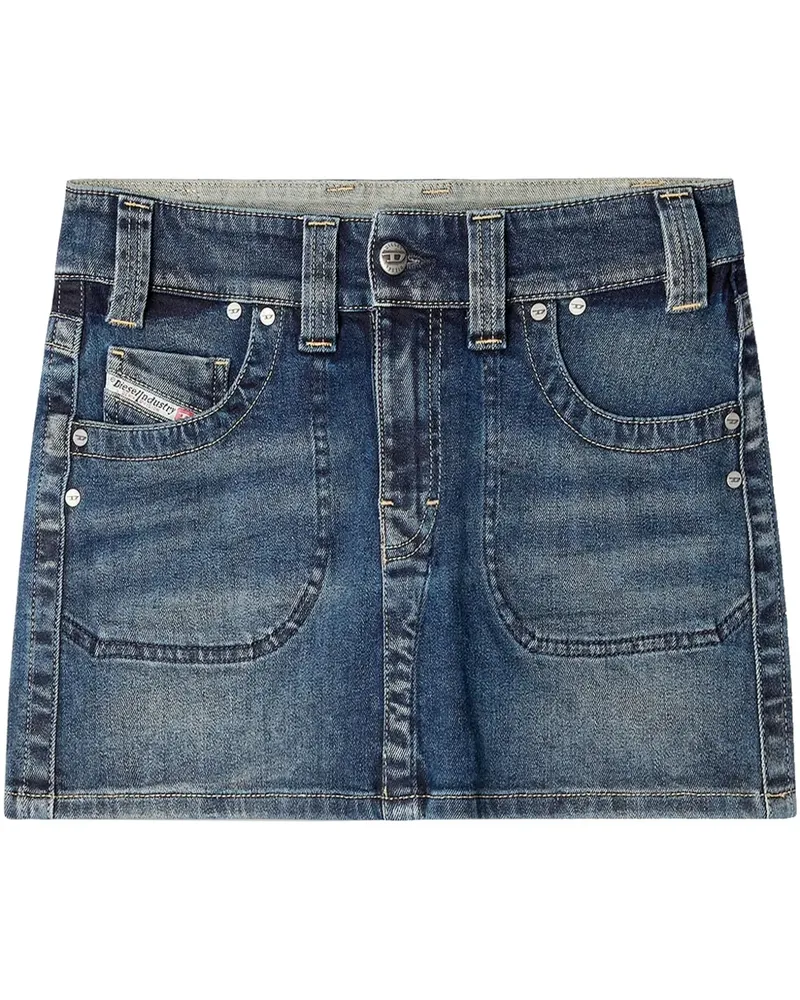 Diesel De-Rago-Re Minirock - Blau Blau