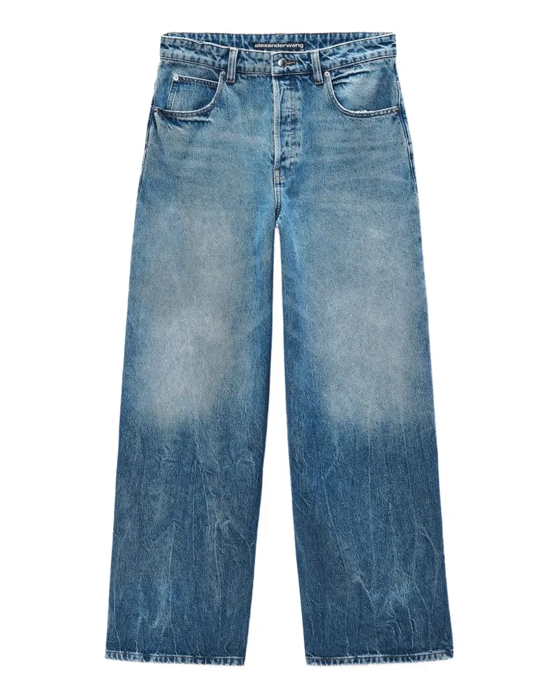 Alexander Wang Jeans mit weitem Bein - Blau Blau