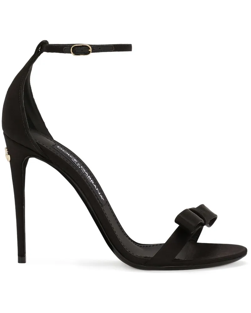 Dolce & Gabbana Keira Sandalen 105mm - Schwarz Schwarz