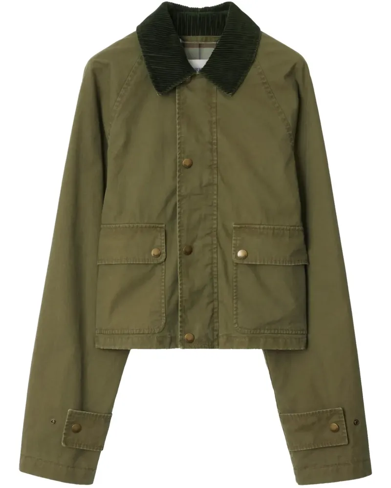 Burberry Jacke im Utility-Look - Grün Grün