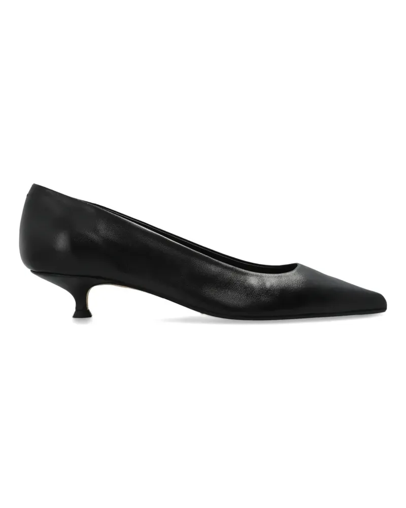 aeyde Cari point-toe shoes - Schwarz Schwarz