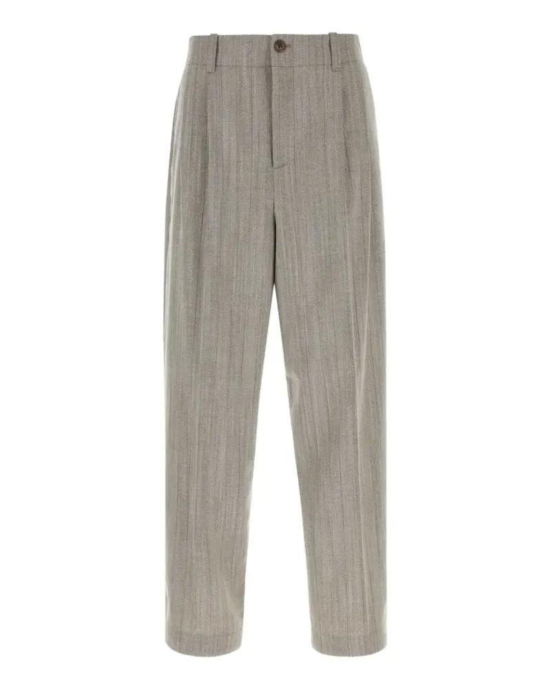 Golden Goose pleated trousers - Grau Grau