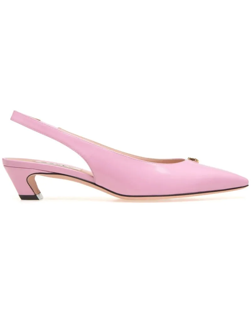 Bally Pumps mit Slingback-Riemen - Rosa Rosa