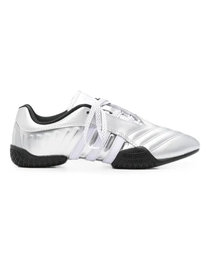 adidas Taekwondo Mei Elite metallic 3-Stripe sneakers - Silber Silber