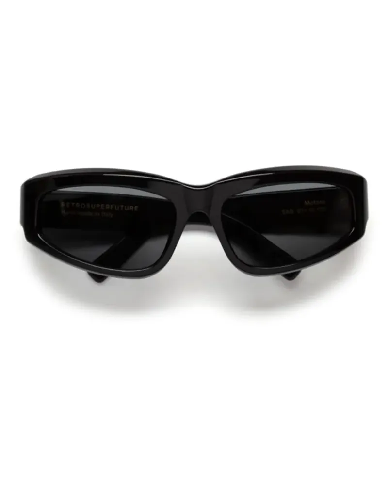 RETROSUPERFUTURE MOTORE Sonnenbrille - Schwarz Schwarz