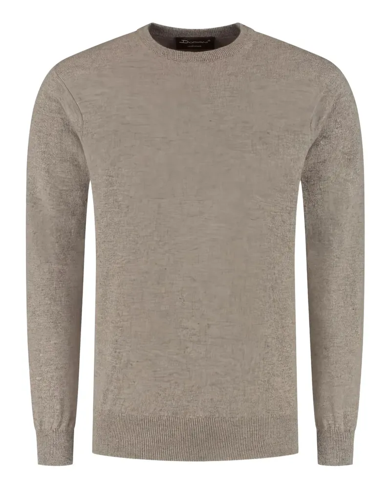 Doriani crew-neck knitted sweater - Nude Nude