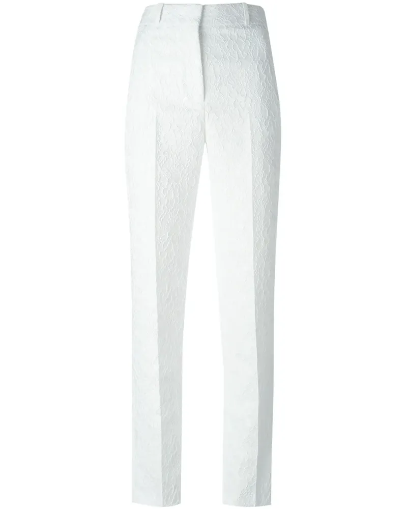 Givenchy Bestickte Hose - Weiß Weiß