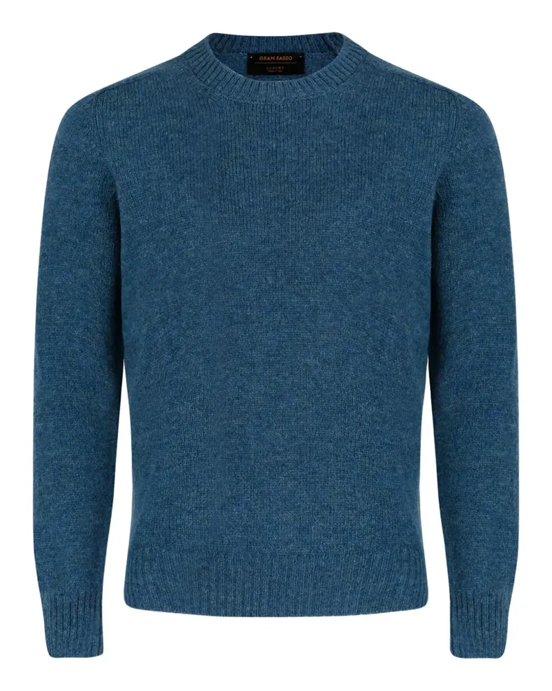 Gran Sasso Pullover mit rundem Ausschnitt - Blau Blau