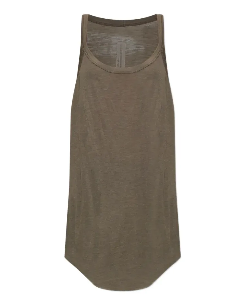 Rick Owens Gigi Tanktop mit geripptem Besatz - Grau Grau