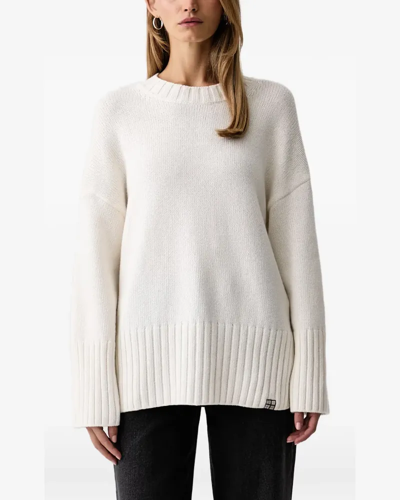 Barbour Gaia ribbed-knit sweater - Nude Nude