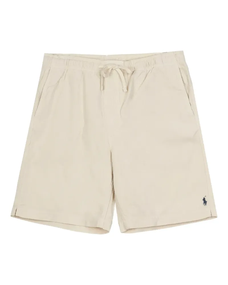Ralph Lauren corduroy drawstring shorts - Nude Nude