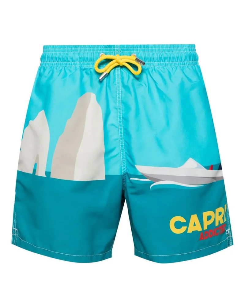 MC2 Saint Barth Capri Badeshorts Blau